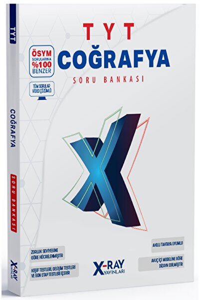 YKS TYT Coğrafya Soru Bankası Video Çözümlü