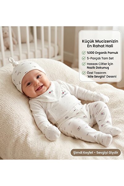 milay's life home collections My Famili 5-Piece Hospital Release Zibin Set fo...