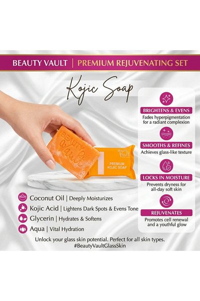 Beauty Vault Premium Kojic Soap – 135g