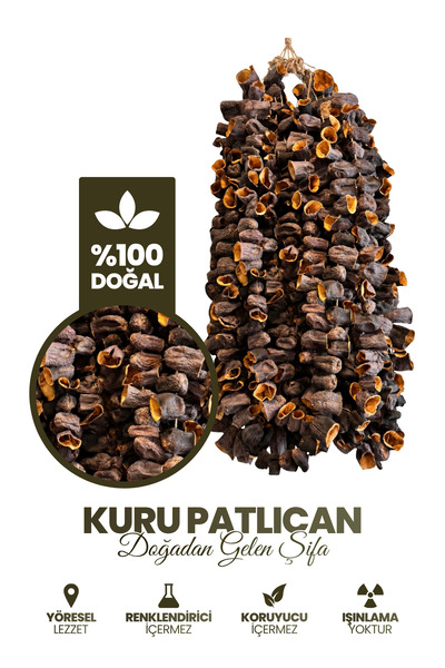 Dolmalık Kuru Patlıcan 25’li
