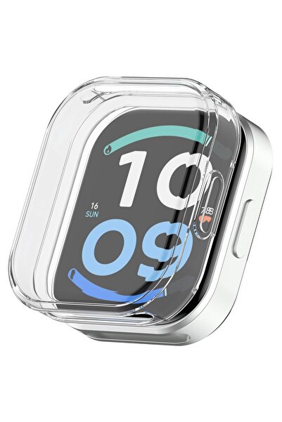 Microsonic Xiaomi Redmi Watch 6 Active ile Uyumlu Kılıf 360 Full Round Soft S...