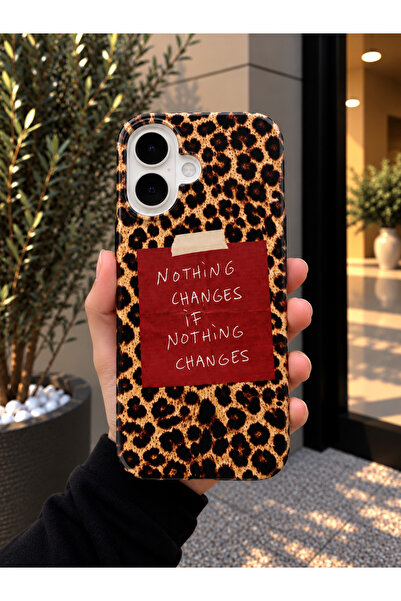 OVADA İphone 16 Uyumlu Desenli Silikon Telefon Kılıfı