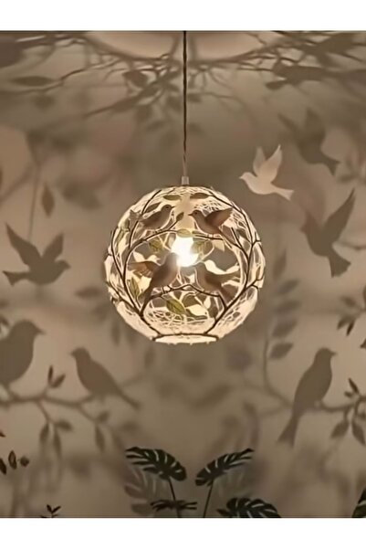 KAMER Kuş Yaprak Avize