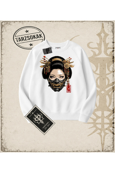 Tarzsokak GEISHA Oversize unisex majica sa okruglim izrezom