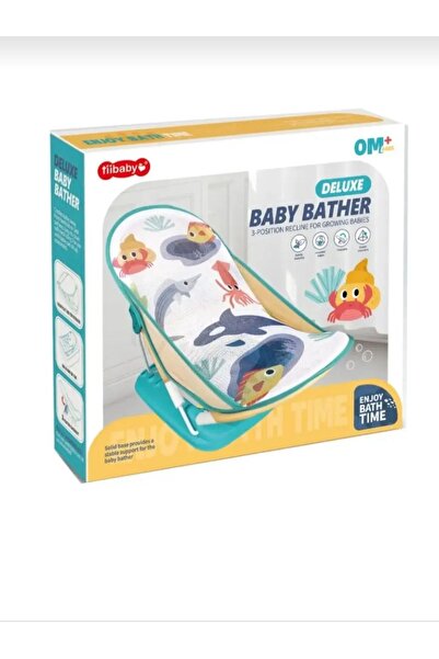 Generic Brand كرسي استحمام الأطفال المطور (Deluxe Baby Bather) من iiibaby 🛁👶