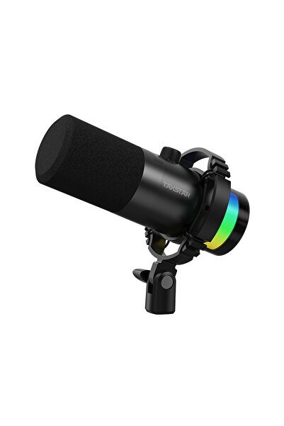 TakStar GX5 USB-C/XLR Siyah Kondenser Mikrofon (Masaüstü Stand)