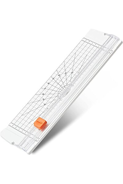 Yelajoy Paper Cutter, A4 Paper Cutter Slider Mini Small,Paper Trimmer with Se...