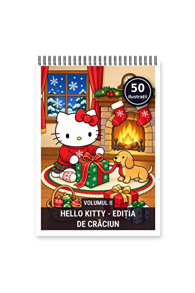 Legendary Gifts Carte de colorat, 50 de ilustrații Hello Kitty - Editia de Cr...