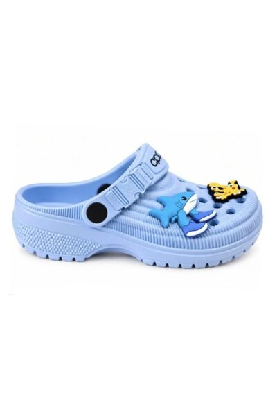 MASHASHOP Saboti pentru copii, stil clog, cu decorațiuni cu animale marine, a...