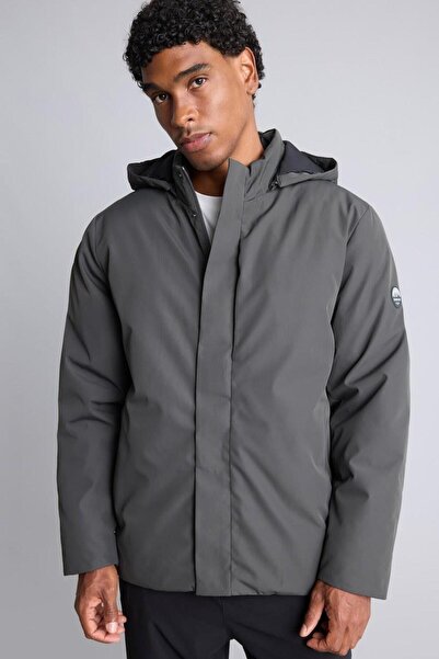 DeFacto Slim Fit Hooded Coat (26 Wn)