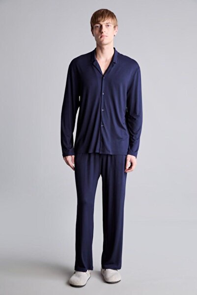 DeFacto Regular Fit Buttoned Pajama Set (26 Au)
