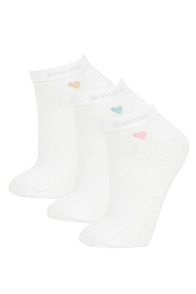 DeFacto Breathable 3-Pack Bamboo Booties Socks (Ns)