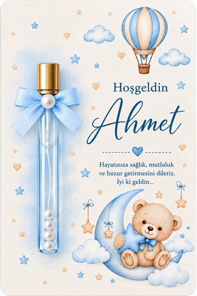DiceSTORE Doğum günü baby Shower kutlama hediyelik dağıtmalık 20 Adet Sprey K...