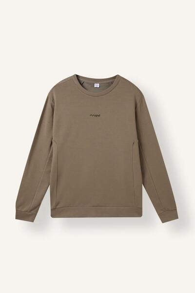 DeFacto Standard Fit Printed Detailed Sweatshirt (26 Wn)