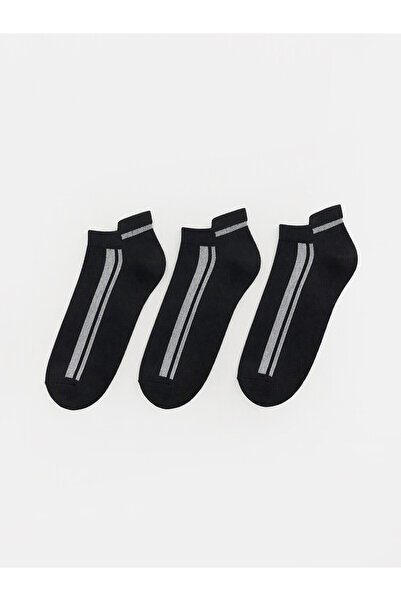 LC Waikiki Lcw Eco Black Men's Booties Socks with Nevavm Difference