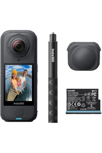 Insta360 X4 Air Starter Bundle - 8K 360 Camera, Lightweight 165g