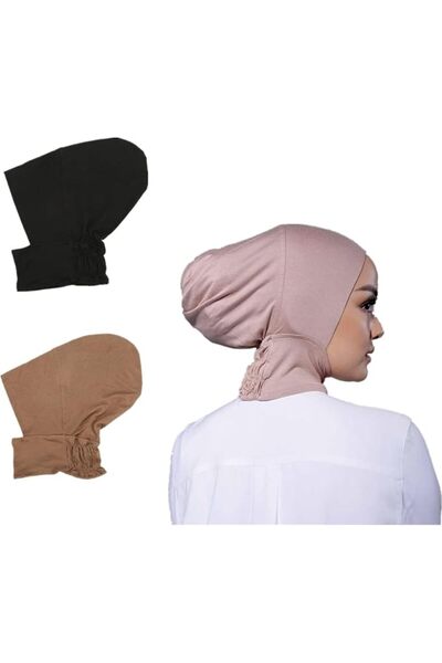 GENERAL Women Under Scarf 3PCS Chemo Headwear Turbans for Women Hijab Cap Isl...