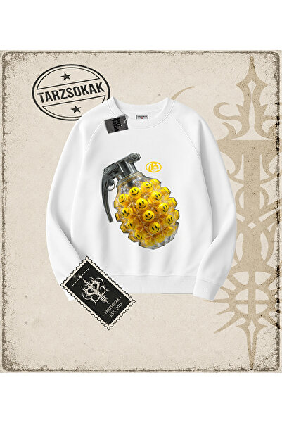 Tarzsokak GRENADE Oversize unisex majica sa okruglim izrezom