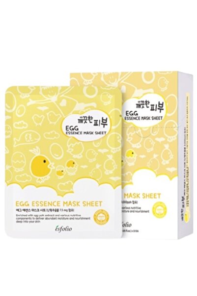 Esfolio Маска за лице Pure Skin Egg Essence, с екстракт от яйчен жълтък, 25 мл