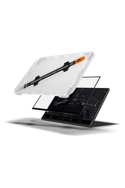 Spigen Folie Protectie GlastR EZ FIT Anti-Glare pentru Navigatie Tesla Y 2026...