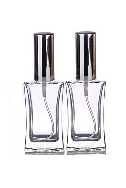 evecam (1 Adet) Cam Yeniden Doldurulabilir Sprey Kolonya Parfüm Şişesi 50 Ml - Boş Şişe