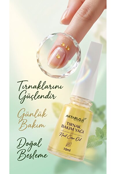 aktarloji 10 ml Tırnak ve Tırnak Eti Bakım Yağı / Besleyici - Onarıcı - Güçle...