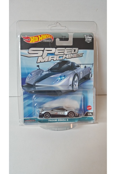 HOT WHEELS PREMIUM CAR CULTURE SPEED MACHINES SERİSİ - PAGANI ZONDA R (KORUMA...