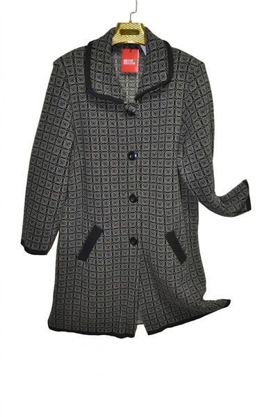 elma abone Plus Size Maternity Knitwear Cardigan Coat