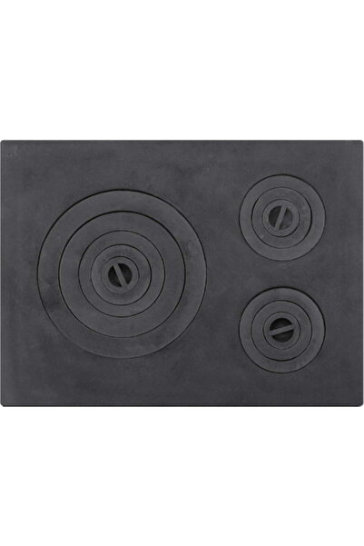 Flamex Cast iron stove hob without frame, 535x380 mm, 3 burners