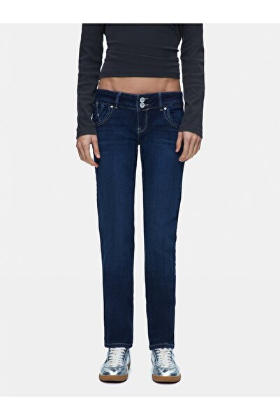 Ltb Pantaloni din denim Molly 200, croială slim, talie joasă, Mid Indigo