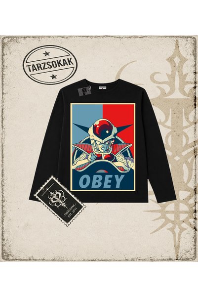 Tarzsokak Dragon Ball Anime Printed Long Sleeve