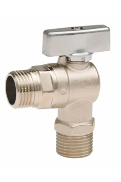 Everline Corner ball valve 1/2-3/8", Everline, chrome-plated brass