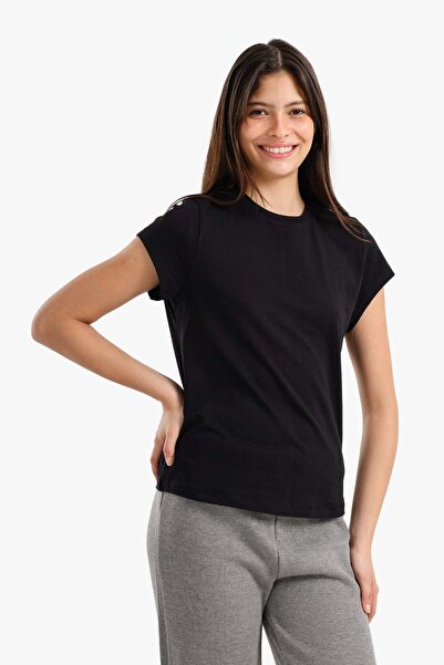 CARINA Carina Classic Round Neck Top - Black