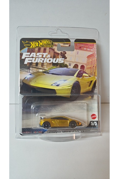 HOT WHEELS PREMIUM FAST AND FURIOUS SERİSİ - LAMBORGHINI GALLARDO LP 570-4 SU...