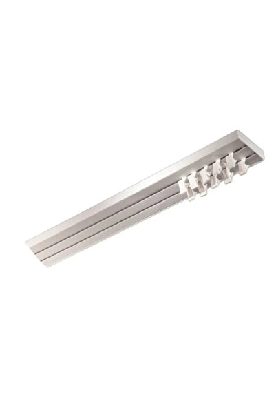 Flamex Sină perdea PVC dublă (2 canale), cu accesorii, 350 cm