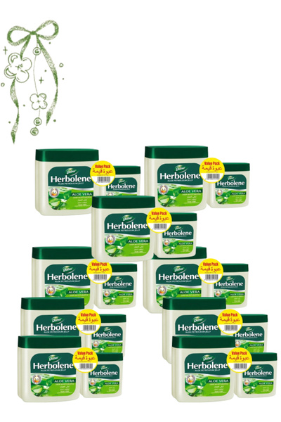 Dabur 9 Pieces Herbolene Aloe Petroleum Jelly 425 ML Value Pack