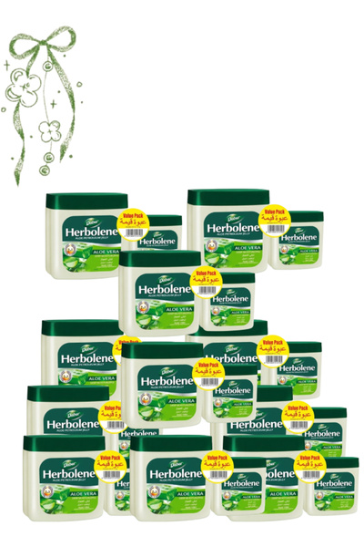 Dabur 11 Pieces Herbolene Aloe Petroleum Jelly 425 ML Value Pack