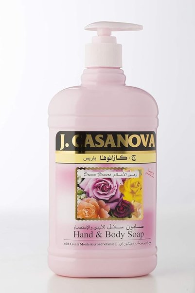 Casanova hand & body soap, Dream Flowers - 500 ml
