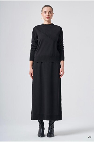 Nuss 705 Basic Tunic Set with Cross Stitch Detail
