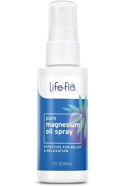 Life Flo Health زيت المغنيسيوم النقي من لايف-فلو، بخاخ، 2 أونصة