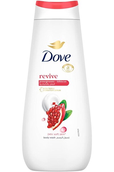 DOVELED DOVE Revive Body Wash, Pomegranate & Hibiscus, 400ml