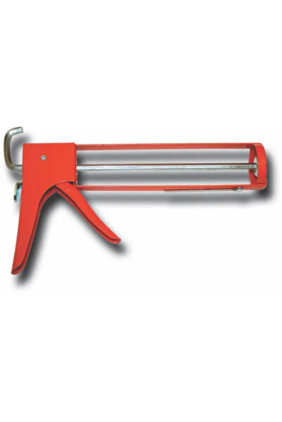 Flamex Manual silicone gun, with metal frame, orange/red