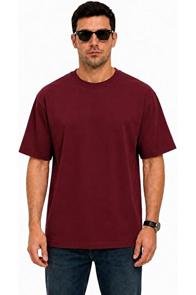 Okli-Rsoe RSO Outfits Unisex Drop Shoulder Half Sleeves Cotton Oversized T-Shirt