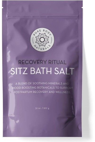 PURE BODY NATURALS Sitz Bath Salt – Postpartum Care and Hemorrhoid Treatment ...