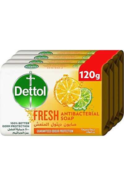Dettole صابون ديتول فريش المضاد للبكتيريا للاستحمام، لحماية فعالة من الجراثيم...