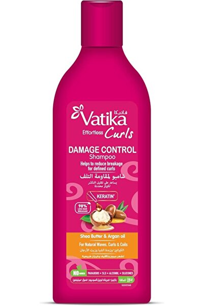 Vatika Ayurveda شامبو فاتيكا للتحكم في تلف الشعر وتجعيده بسهولة 400 مل |   ال...