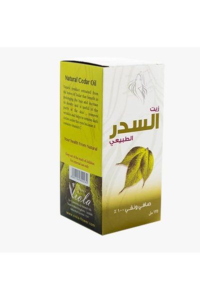 VIOLA FLOWER زيت السدر الطبيعي للشعر والجسم 125 مل