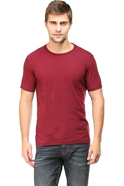 Okli-Rsoe RSO Outfits Men's Plain Half Sleeve T-Shirt