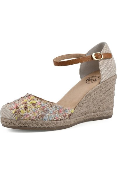 White Mountain Mamba womens Espadrille Wedge Sandal