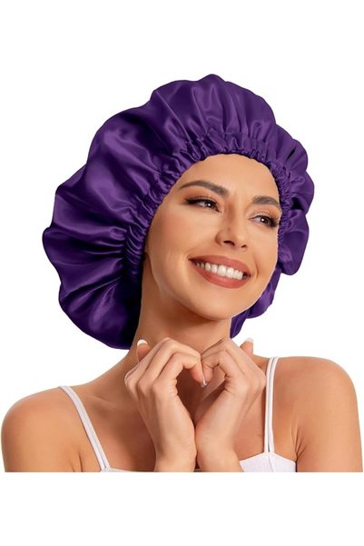 GENERAL Aidunri Silk Satin Bonnet Sleep Cap Hair Bonnet for Women Natural Hair